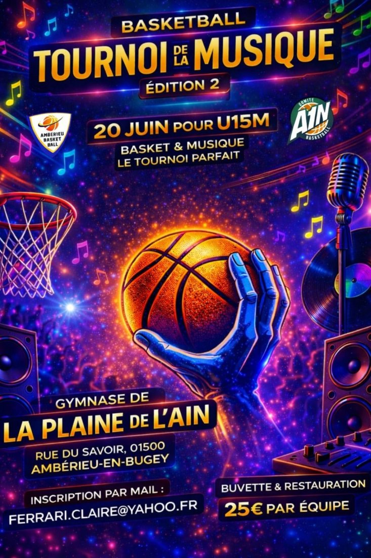 Tournoi de la Musique le 20/06 U15M